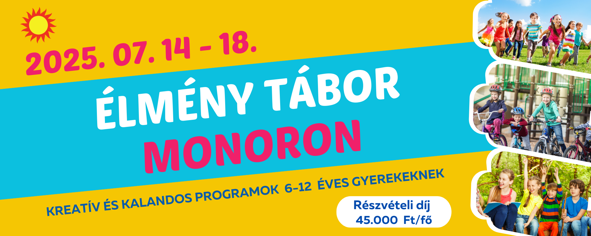 Élménytábor Monoron