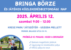 Bringa Börze és Játékos Közlekedésbiztonsági Nap – Egy nap a biztonságos bringázásért!
