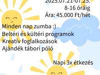 Zumba Kids tábor Gyömrőn