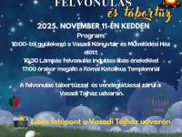 Márton napi lámpás felvonulás Vasadon