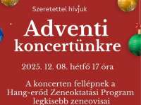 Adventi koncert Monoron Adventi koncert Monoron