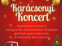 Karácsonyi koncert Gombán Karácsonyi koncert Gombán