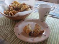 Mogyorókrémes croissant reggelire 15 perc alatt